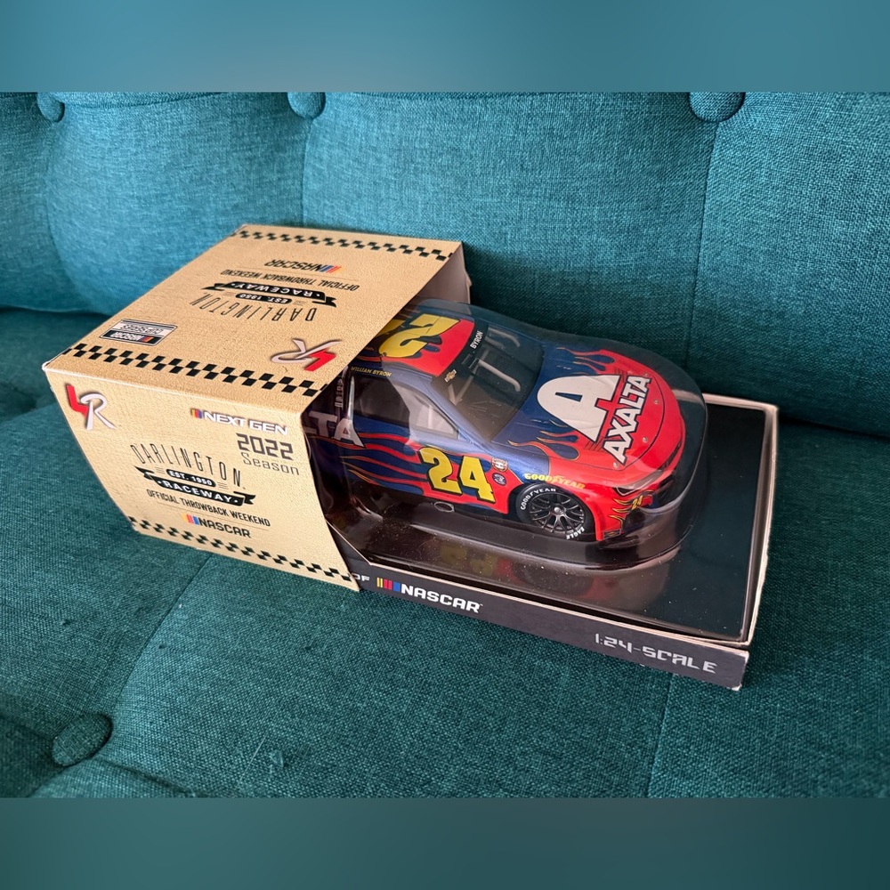 William Byron 2022 Darlington throwback Diecast (not for sale at this time)
